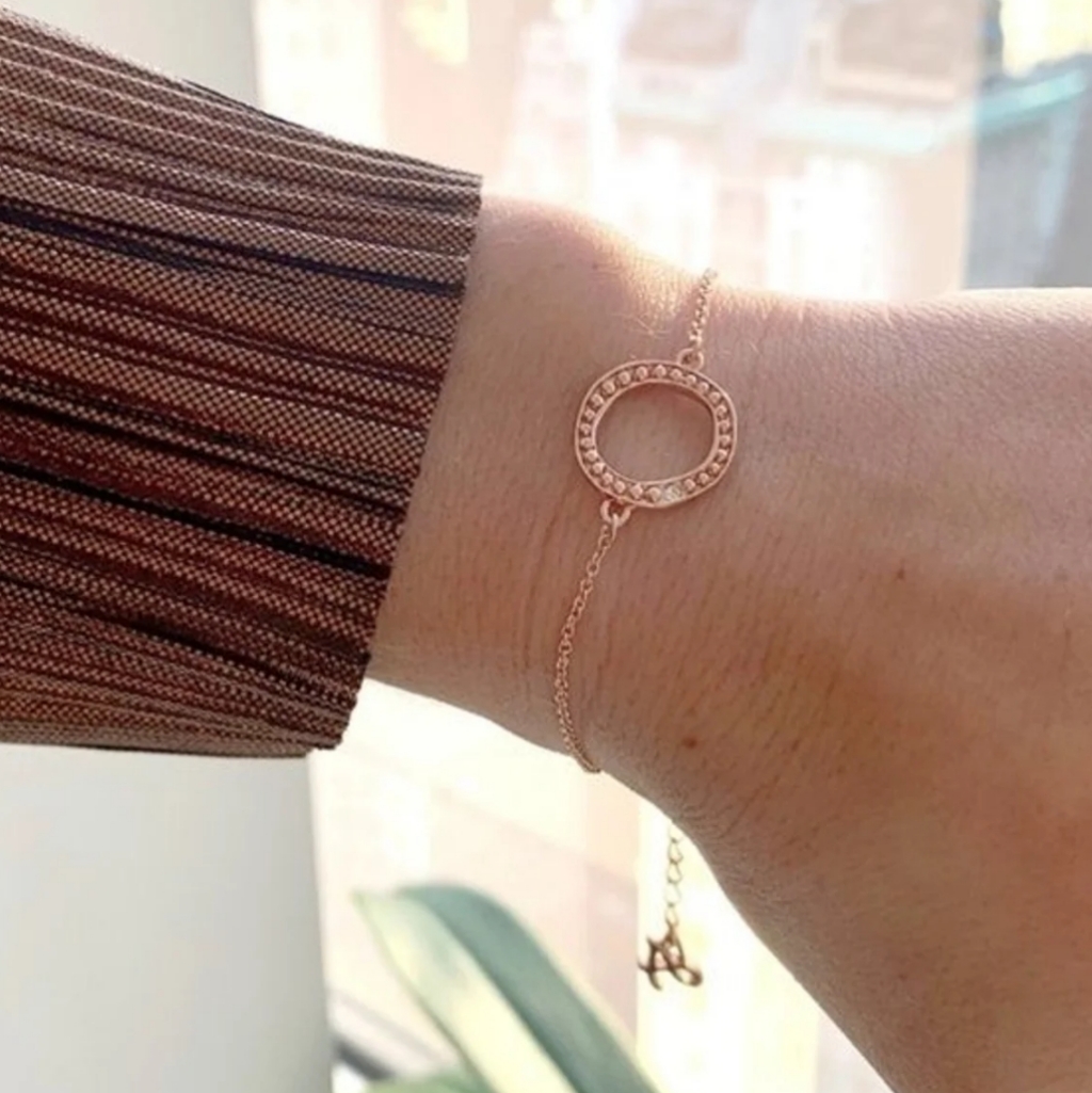 Adore Stack Sparkle Rose GoldSwarovski Bracelet 25$